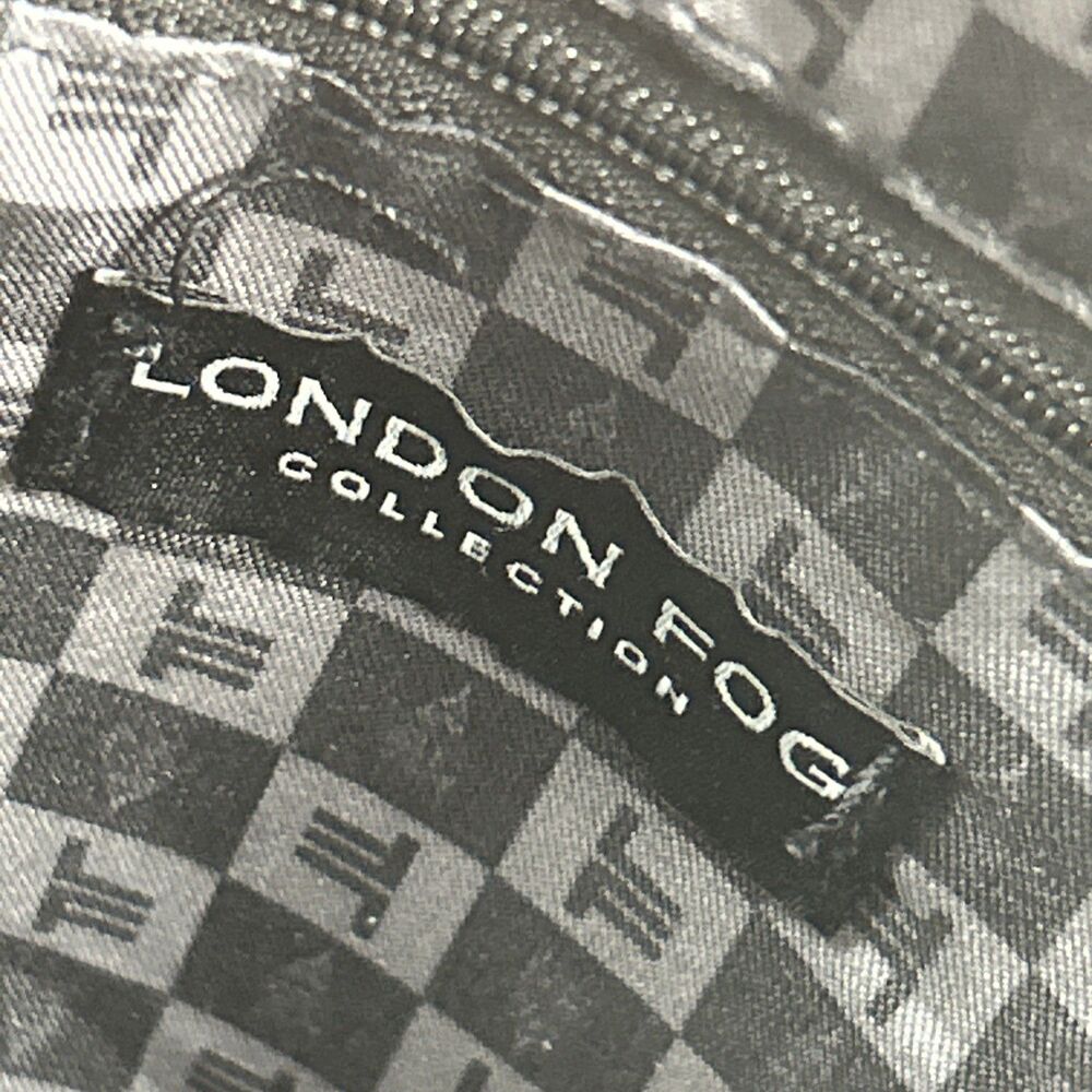 London Fog 100th Anniversary Collection Handbag Sophia Studded Tote Black NWOT - Picture 6 of 7